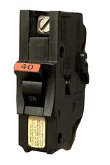 NA240 FPE Federal Pacific 2x NA140 40 Amp 1 Pole Stab-Lok Thick Wide Red w/ HTNA