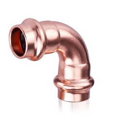ROGVOC Copper Press Fitting 90 Degree Elbow Fittings, 10-Pcs 3/4 x 3/4 inch