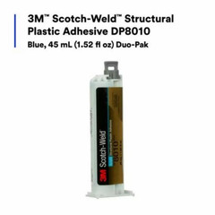 *12-Pieces* 3M Scotch-Weld Acrylic Structural Plastic Adhesive 45mL Blue DP8010