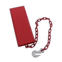 2″ Forklift Trailer Hitch Receiver Attachment Pallet Forks Towing Adapter Red