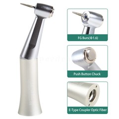 FIt FG 1.6mm Burs Dental Push Button Low Speed Contra Angle Handpiece yabang SA