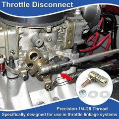 2Pack Throttle Disconnect Quick Release Ball Joint, 1/428 in Female Thread St…
