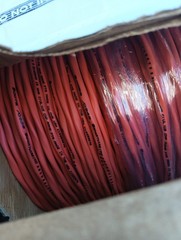 Windy City 052000LC 18/1P Low Cap Plenum Cable Wire CMP Orange /1000ft spool