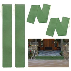 4 Pcs 3_× 6_ Long Sand Bags for Flooding – Thickened Canvas Flood 3ft-4Pcs