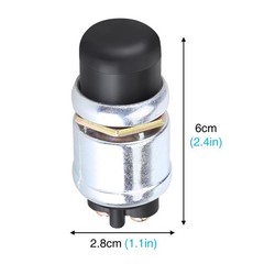 12V Waterproof Switch Push Button Horn Engine Start Starter For Car Boat Track//