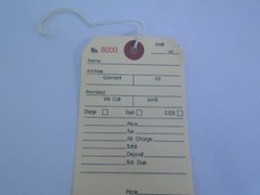 Qty. 500 Off-White Alteration Tags Merchandise Price Tags