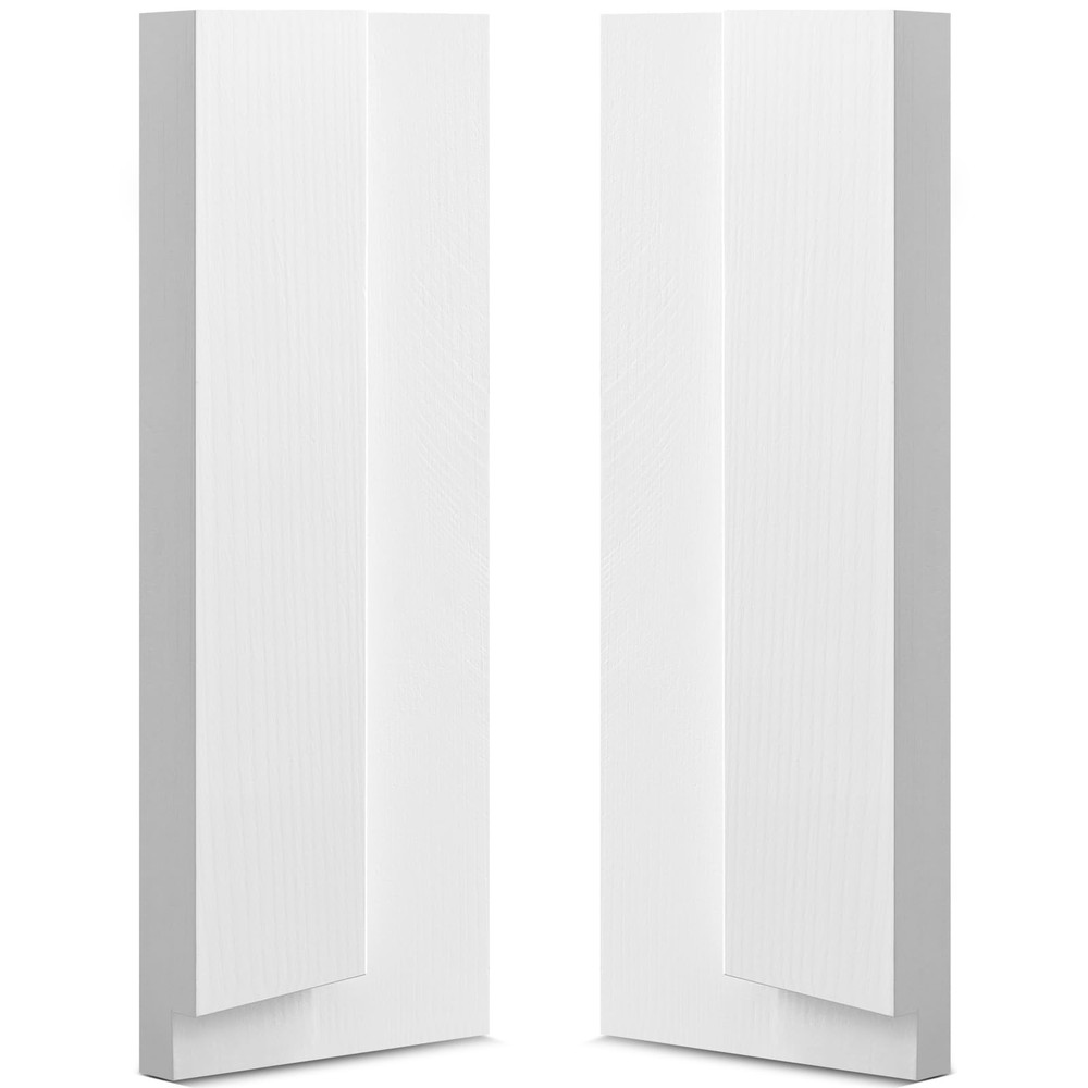 CroBlissful 1 Set 12 Inch L x 12 L X 4-9/16 W X 1-1/4 T, White