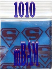 100 PACK SHERO2 125125 Apple Zip Baggies 1.25X1.25″ Mini POLYBAGS