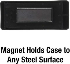 Hide A Key Master Lock Key Box  Magnetic Key Holder, 1 Pack, Black