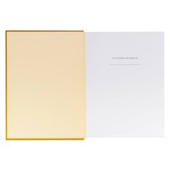 Be Rooted 6″x8″ Book Bound Guided Gratitude Affirmation Journal Gold