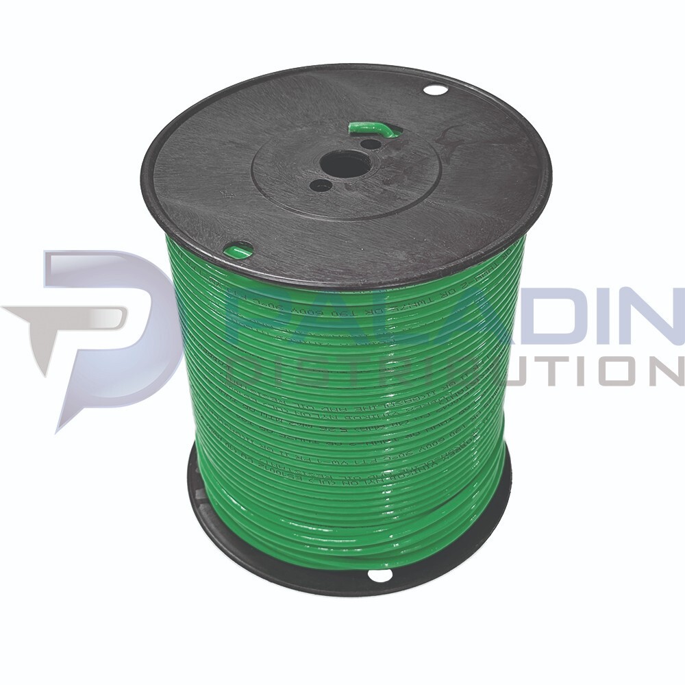 #10 AWG Gauge 600V THHN Stranded Copper Wire UL Listed – Green 500 FT