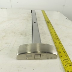 Arrow S3801 Right Handed Push Bar Exit Device Stainless Steel Finish 26D