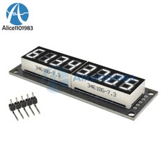 Digital 0.36″ inch 7-Segment 8-Digit LED Display 74HC595 Tube Module 5 Colors