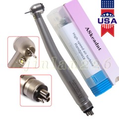 Askeadnt 4Hole E-Type Dental LED Turbine Fiber Optic High Speed Handpiece CE