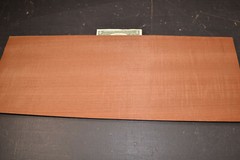 Makore Raw Wood Veneer Sheet 11 x 31 inches 1/42nd thick C6776-8