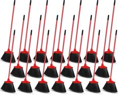 Willbond 20 Pcs Heavy Duty Broom Outdoor Indoor Commercial Angle Brooms Bulk