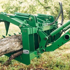 Titan Attachments 60in Root Grapple Bucket Attachment Fits John Deere Loaders
