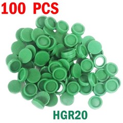100Pcs New Guide Dust Protector Cap Cover Linear Rail HGR20 GREEN C5