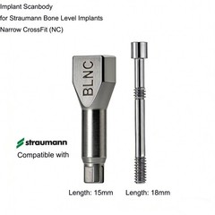 US Hiossen Nobel Straumann ITI Implant Scanbody Digital Library CAD/CAM Dental