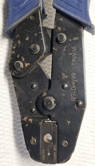 Vintage AMP Crimpex C Wang 220190-1 Die Ratchet Wire Crimping Hand Tool Sweden