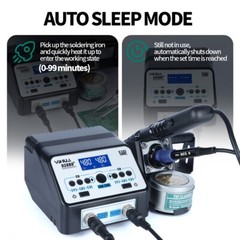YIHUA 938BD+ Tweezers 2 in 1 Soldering Station Soldering Iron Kit Rework Station