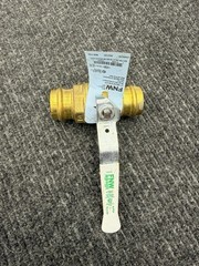 FNW 1″ Forged Brass Full Port Press Ball Valve FNWX432G