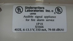 ITI 13-469 SOUNDER SIREN SPEAKER NEW NOS