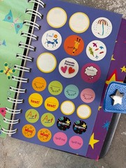AMERICAN GIRL TODAY Vintage Blue School Planner Notebook (see description)