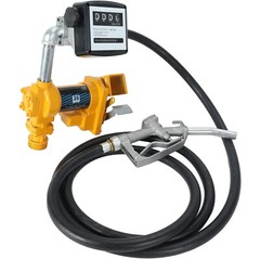 20GPM 12V Fuel Transfer Pump DC Gasoline for Gas Diesel Kerosene w/ Flow Meter