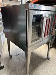 Full Size Gas Convection Oven Vulcan SG4D-1 Deep Depth Stainless Steel On Wheels