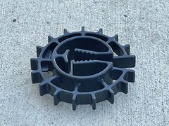 Sandbaggy 1″ Rebar Spacer Wheels – Concrete Form Spacers