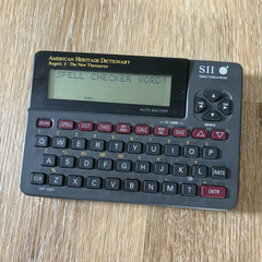 Seiko Instruments WP-5501 Handheld English Dictionary Thesaurus Spell Checker