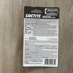 Loctite Glass Super Glue 6 Pak Clear Dishwasher Safe Metal Stained Tinted 233841
