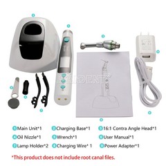 Dental 1:5 Fiber Optic LED Electric Contra Angle Increase Handpiece Ti-MAX X95L