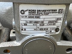 Nord DriveSystems SK 02040 N56C Helical Worm Gear Box 10.20 – 1 Ratio, w/Coupler