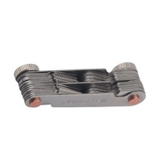 51/52 PCS Stainless Steel Thread Pitch Gauge Metric Imperial 60/55 Degree