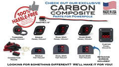 Authentic Anderson Powerpole Housings – 10 Sets – PP15/PP30/PP45