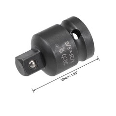 2Pcs – 1/2″ Drive (F) x 3/8″ (M) Impact Socket Reducer Female to Male Cr-Mo