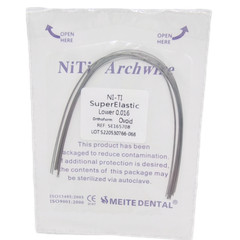 Dental Orthodontic Super Elastic Niti Arch Wire Round 012-020 UPPER LOWER
