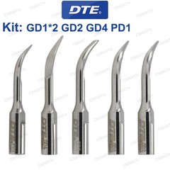 Woodpecker DTE Dental Ultrasonic Piezo Scaler Tips G1 GD1 Fit EMS NSK SATELEC