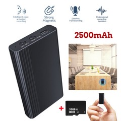 32GB Mini Spy Hidden Audio Recorder Voice Activated Office Listening Device US
