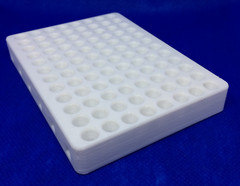 Magnetic beads separator rack for Ampure beads made in 96 wells plate format
