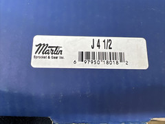 Martin J 4-1/2 Quick Disconnect Bushing 4-1/2 in