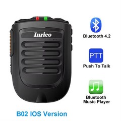 ANYSECU Inrico Wireless PTT Microphone – B01 iOS 63 x 25.6 x 90 cm, Black