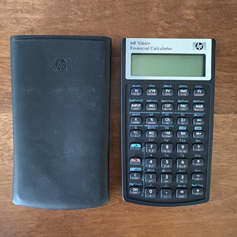 Hewlett Packard HP-10BII+ Plus Case