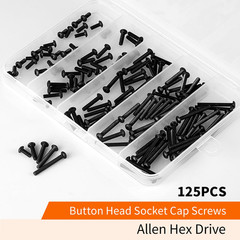 M3 X 8Mm 12Mm 16Mm 20Mm 25Mm Button Head Socket Cap Screws Bolts, 10.9 Grade All