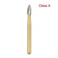 Dental Trimming/Finishing Gold FG Burs Tungsten Carbide High Speed SANDENT