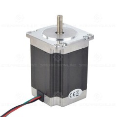 STEPPERONLINE 3PCS Nema 23 Stepper Motor 76mm 1.9Nm(269oz.in) 2.8A 6.35mm Shaft