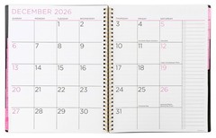 See It Bigger M/W Planner Large 9 x 11.25 Inch Black 15-Month Apr 2026-2027