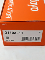 Mitutoyo Dial Indicator w/Lug Series 2 ANSI/AGD Metric 0 – 5MM Range 2119A-11